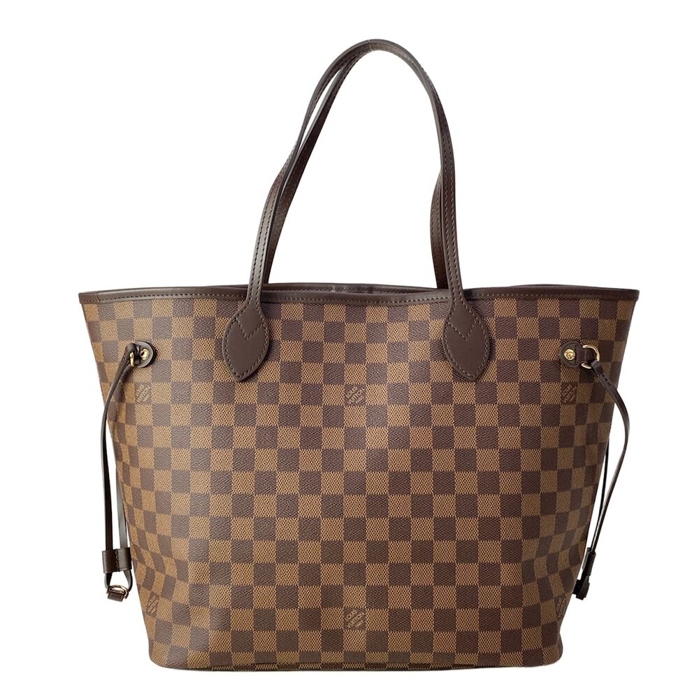 Louis Vuitton Neverfull MM Damier Tote Bag N40598 Ebene Rose Ballerine